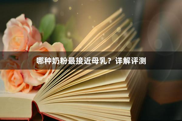 哪种奶粉最接近母乳？详解评测
